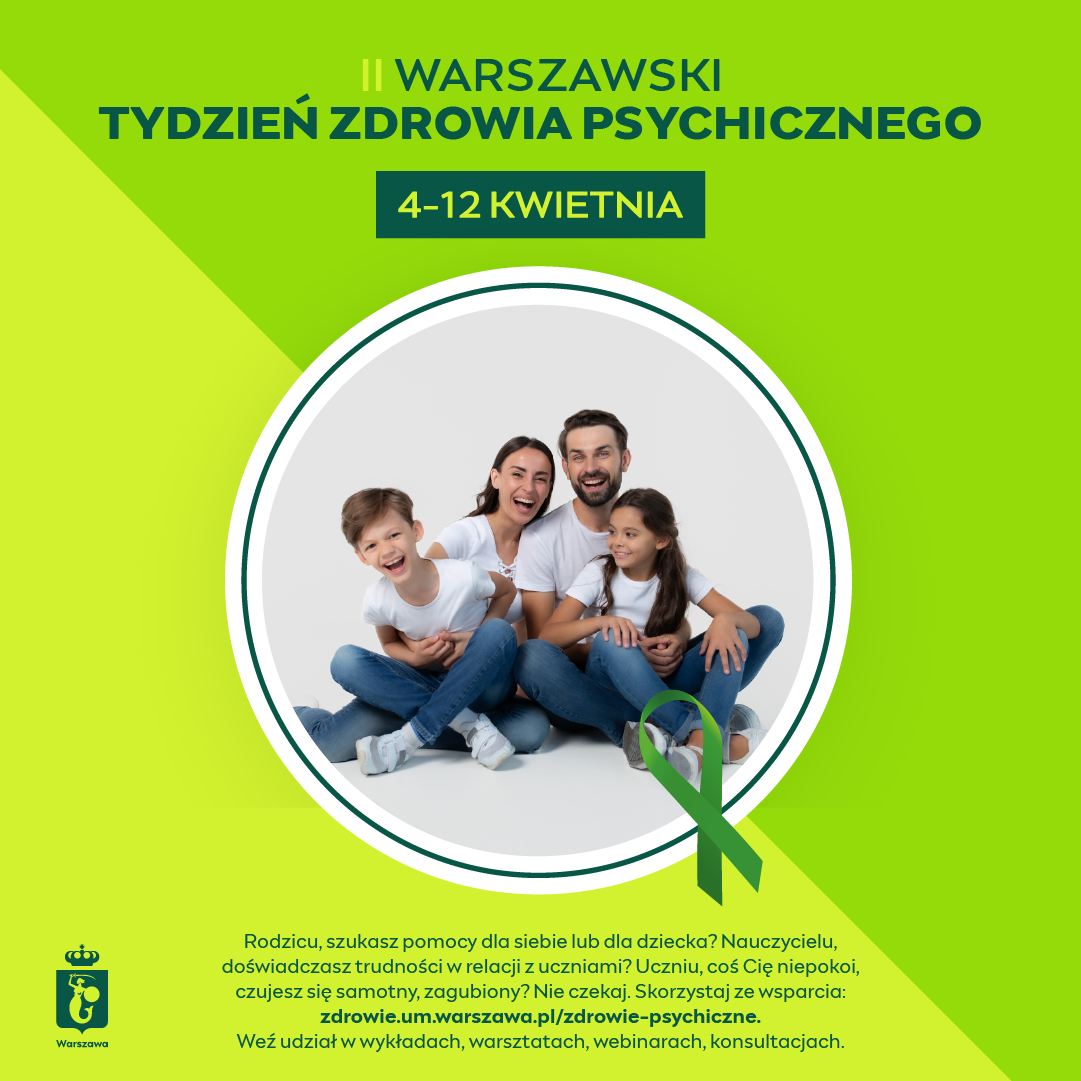 II Warszawski Tydzień Zdrowia Psychicznego